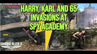 Harry and Karl return to Spy Academy and have 65 Invasions!
