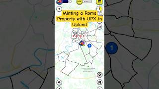 Minting a Rome Property with UPX in Upland #web3Gaming #passiveIncome screenshot 2