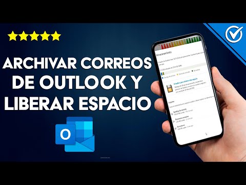 ¿Cómo archivar correos de OUTLOOK y liberar espacio de almacenamiento?