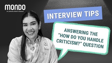 How to Answer "How Do You Handle Criticism?" in a Job Interview