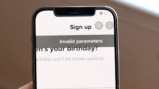How To Fix Invalid Parameters On TikTok!