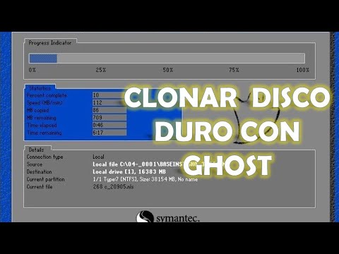 CLONAR DISCO DURO CON GHOST
