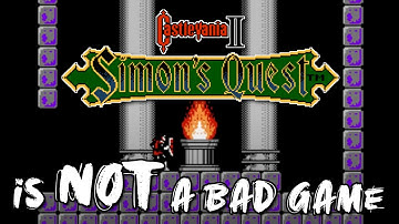 Castlevania 2 is NOT a Bad Game (Simon