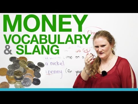 Money slang in English $$$