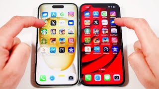 iPhone 15 vs iPhone 13 Pro Speed Test