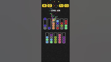 Ball Sort - Color Puzzle Game - Level 436 - Walkthrough SOLVED by RobotPlayer AI!!!
