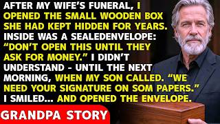 After My Wife’s Funeral, I Found a Hidden Envelope “Don’t Open Until… The Next Day, My Son Called