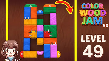 Color Wood Jam Level 49 Solution Walkthrough