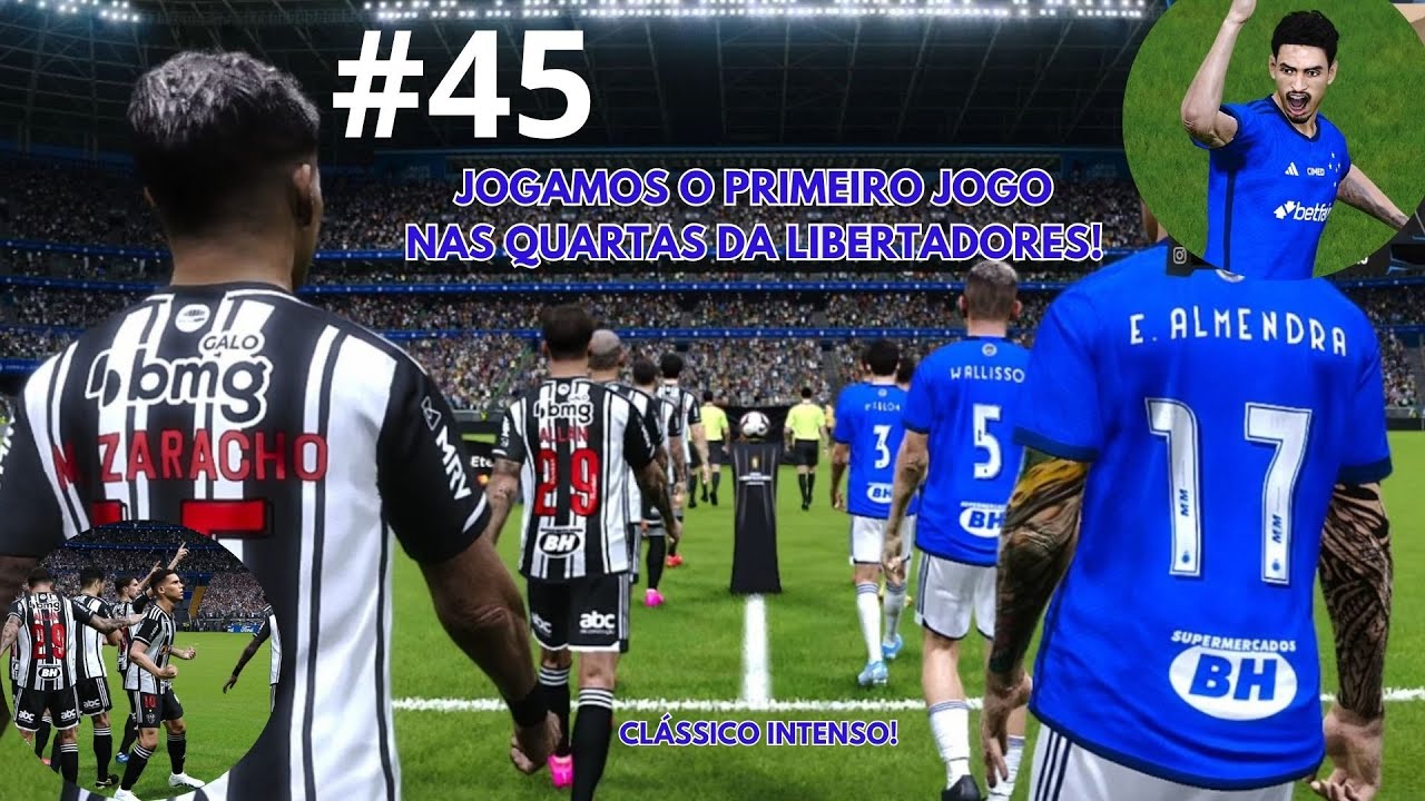 🔵ENCARAMOS O ATLÉTICO MG NAS QUARTAS DA LIBERTADORES! QUANTO FICOU O JOGO?? Master LIGA PES 2021 🔵ENCARAMOS O ATLÉTICO MG NAS QUARTAS DA LIBERTADORES! QUANTO FICOU O JOGO?? Master LIGA PES 2021