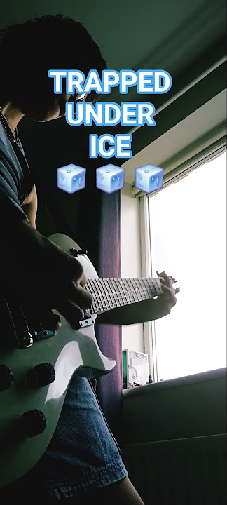 Trapped under ice - Metallica cover #guitar #metal #guitarcover #guitarist #music #metallica