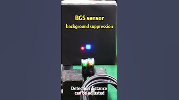 background suppression photoelectric sensor