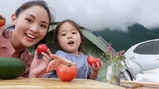 Family Camp Vlog at Mt.Fuji | Travel in Japan