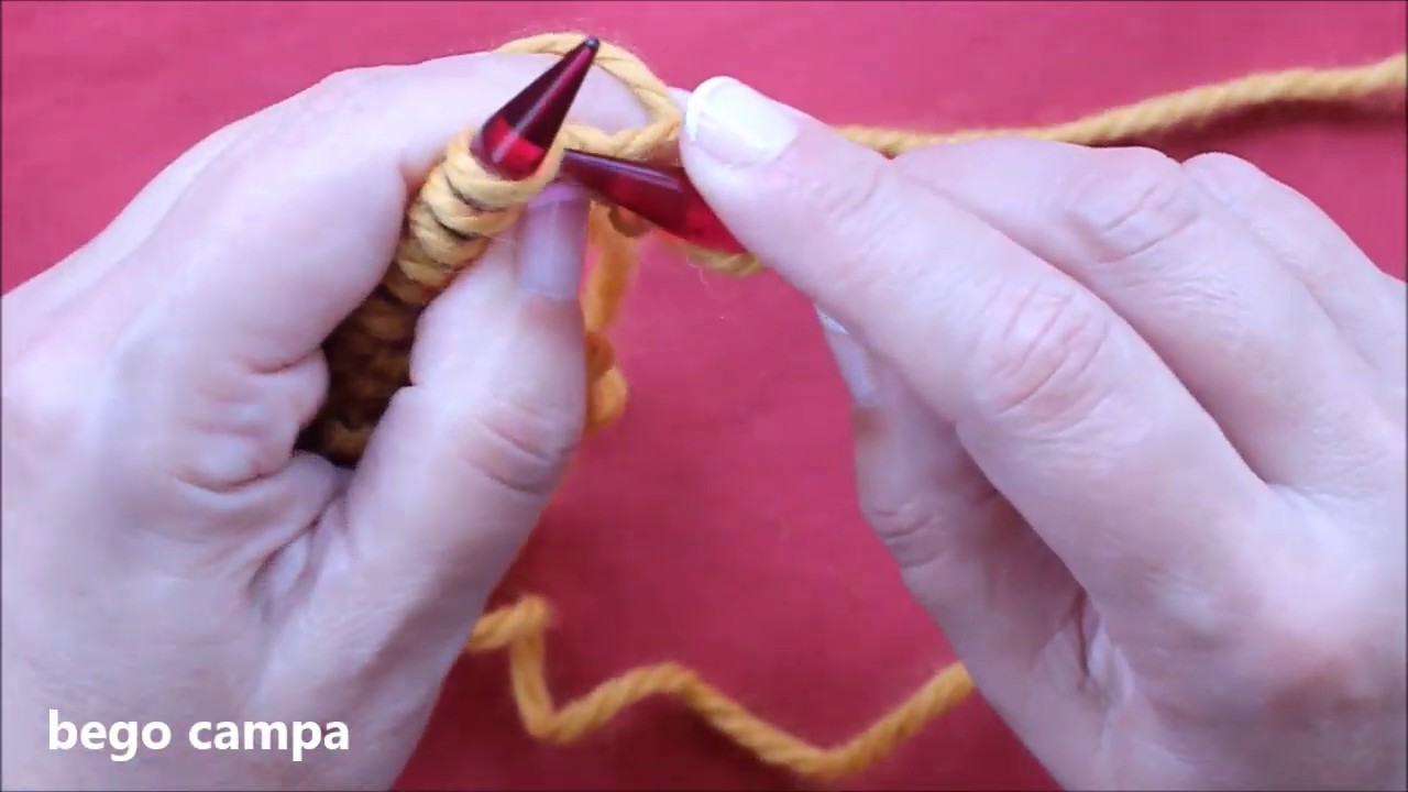 Cómo tejer con el estilo CONTINENTAL EXPRES y diferencia con el continental normal