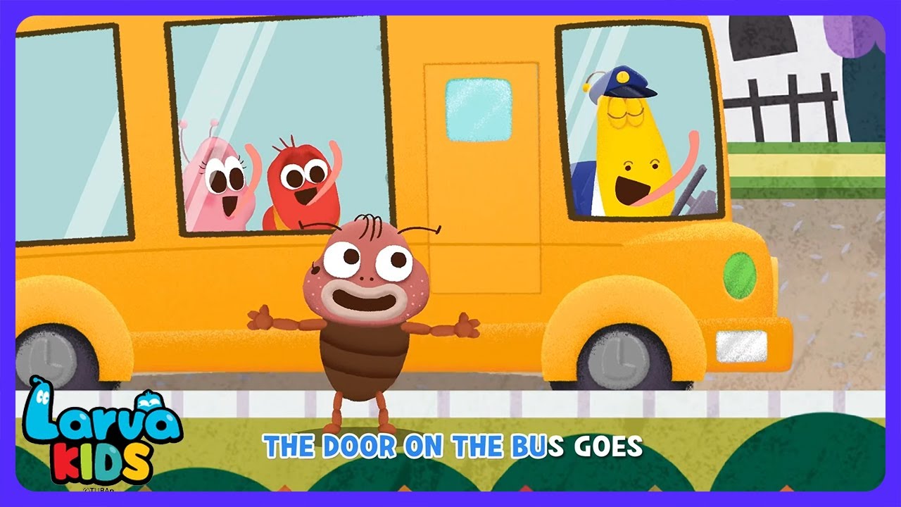 Larva - De wielen van de bus | Kindertelevisie | WildBrain Leerlaboratorium