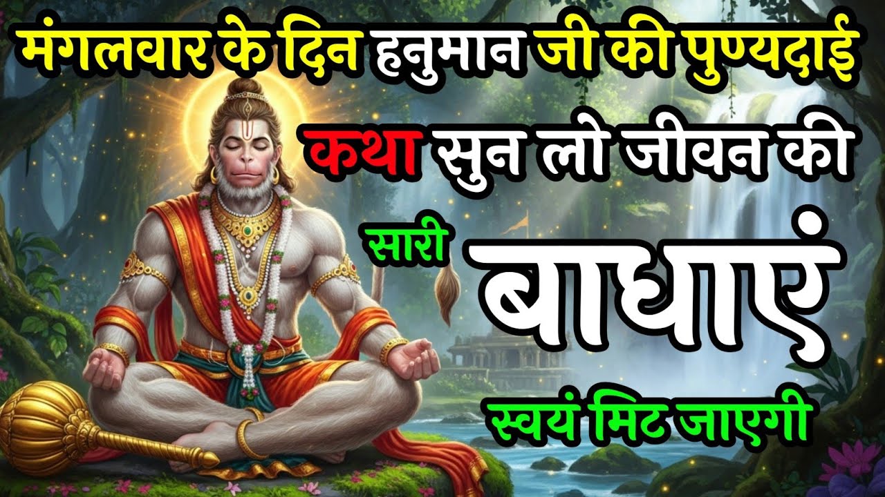 संकटमोचन हनुमान जी की कथा – जो सुन ले, उसके दुख खुद मिट जाते हैं | Mangalwar Vrat Kath