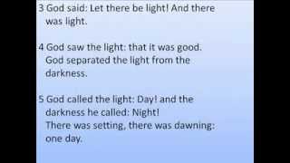 TubeTestament Genesis 1:1-13