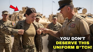 Take Off Your Uniform — Commander Ordered Her, Then She Smirked, You Just Did The Biggest Mistake Of