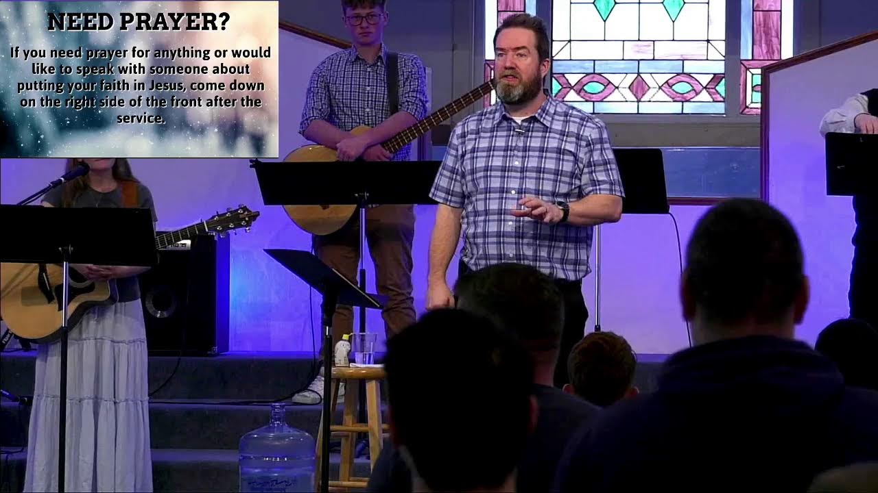 Worship Service at Island Pond Baptist Church