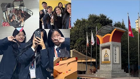 A day in Trinity International College🏫 #trinity #nepal