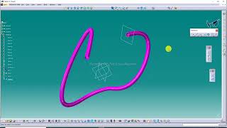 CATIA V5 WIREFRAME AND SURFACE DESIGN, CONNECT CURVE, SPLINE LECTURE-68A