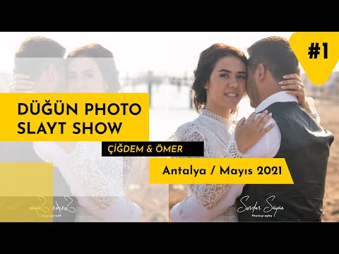 Ömer & Çiğdem Düğün Fotoğraf Slayt Show / Wedding Photo Slideshow / Mayıs 2021 #Antalya #Dışçekim