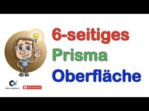 Video: Wie Erstelle Ich Ein Sechseckiges Prisma?