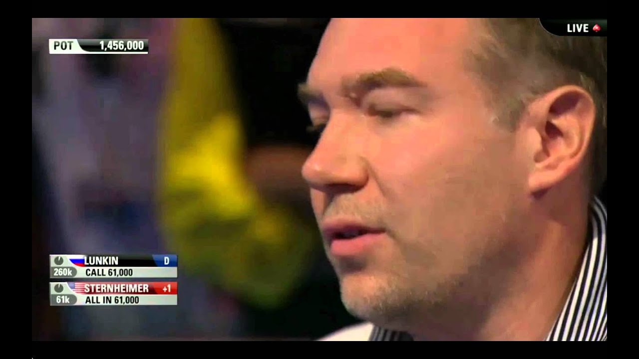 EPT10 Barcelona - Lunkin vs. Sternheimer - BAD BEAT