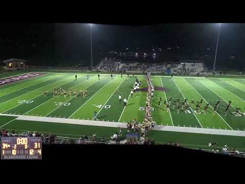 Blanchard High School  vs Shawnee High School Mens Varsity Football