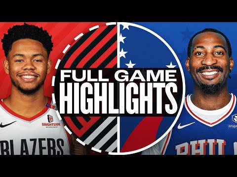 Game Recap: Trail Blazers 119, 76ers 102