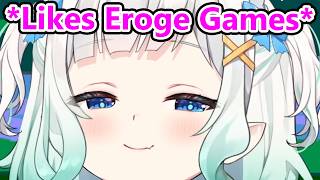 I love how Mint doesn't hesitate and just types "Eroge"