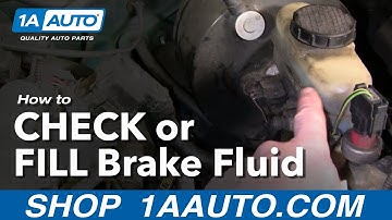 Auto Repair: How Do I Check or Add Brake Fluid to My Car or Truck?