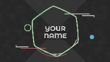 FREE 2D Intro #8  | 8-Bit Design Logo/Name Reveal | The Best Intro Templates Ever