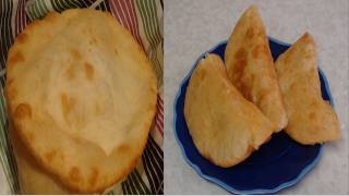 Homemade Chalupa Shell recipe video Indian Fried Bread known as Bhature