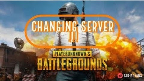 How to change server in pubg with in 1 minute.. before 60 days