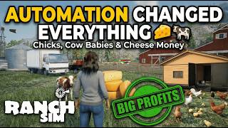 Automation Changed Everything 🧀🐄 | Chicks, Cow Babies & Cheese Money (Part 8) | Lumeos Gaming screenshot 1
