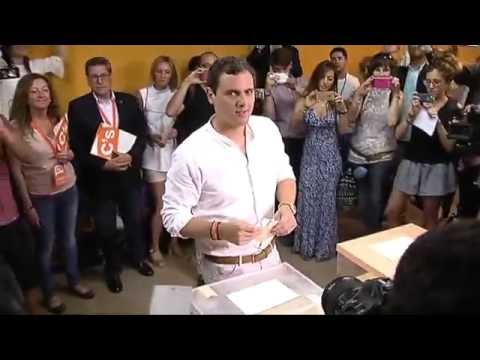 Albert Rivera anima a los españoles "moderados" a acudir a las urnas