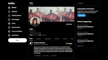 Twitter UI - Warming Up #2 Tailwind CSS (Slicing Profile)