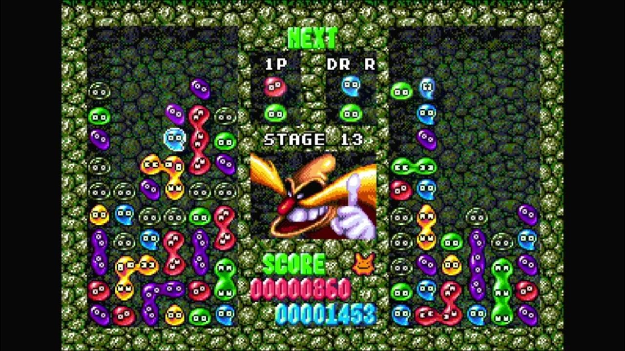 Dr Robotniks Mean Bean Machine Stage 13 YouTube