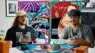 Playtesting OP17 Green Shanks vs. Purple Kaido ft. @BlaisePlaysTCG