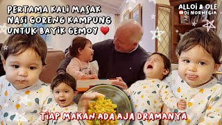 PERTAMA KALI BAYI BULE COBAIN NASI GORENG KAMPUNG LANJUT KUMPUL KELUARGA 🥹🥰