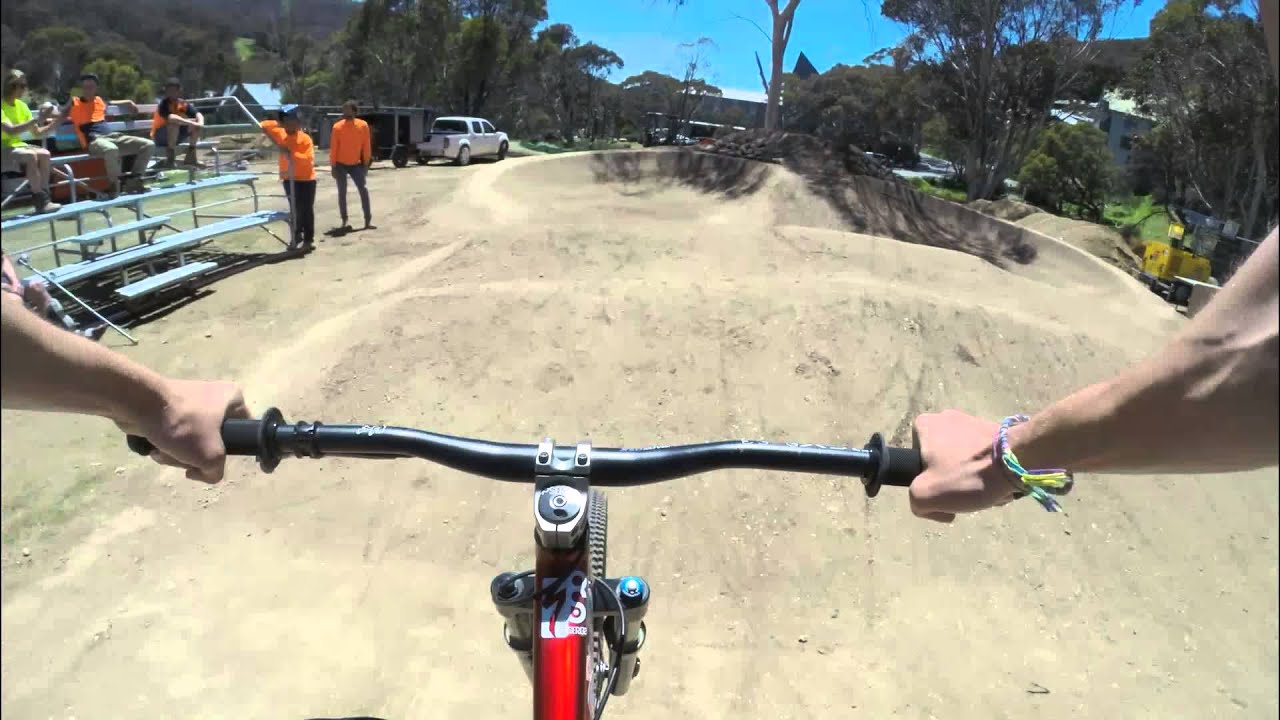GoPro HD RockShox Pump Track Challenge Official Course Preview - Cannonball MTB Festival 2015!