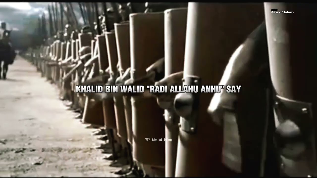 Golden Words of Khalid Bin Walid RA  Battle of Yarmuk  Warriors of Islam