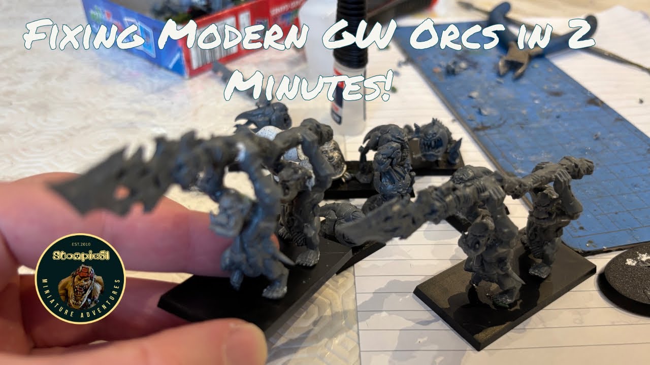 Warhammer Old World Savage Orc: возвращение к истокам и краткий отчет об игре против Хаоса.