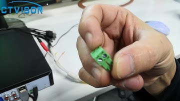 CTVISON AHD PTZ Dome Camera RS485 OPERATING