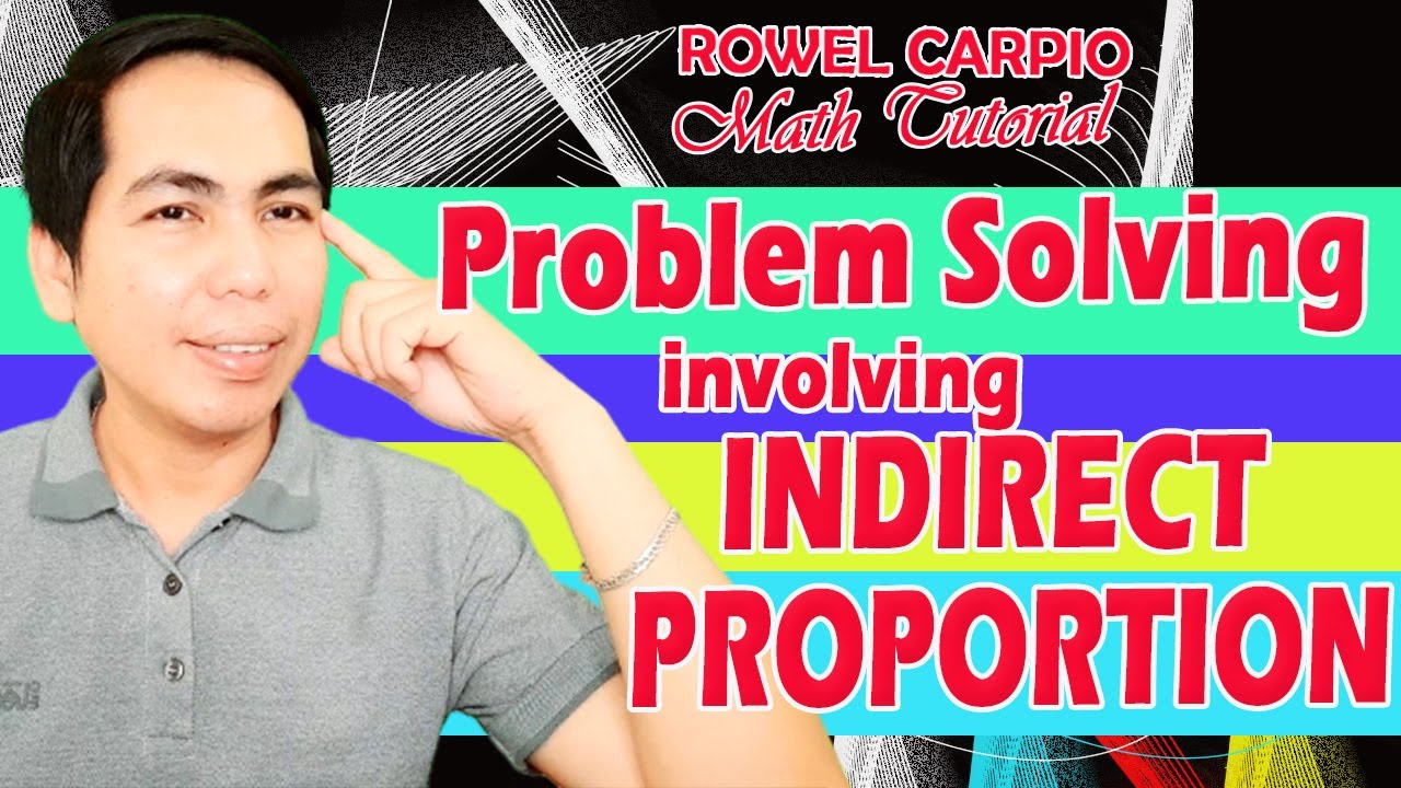 indirect proportion problem solving