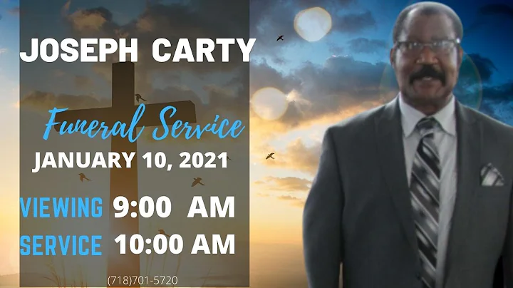Joseph Carty Funeral Service LIVE