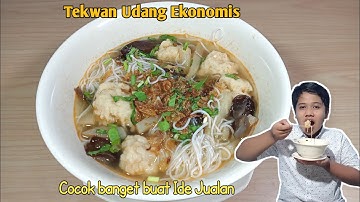 Tekwan Udang Ekonomis || Rasanya mantap,buatnya mudah banget ...