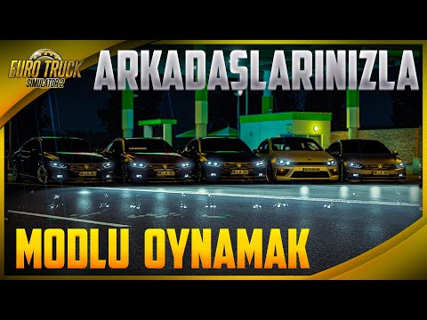 ETS 2 MODLU MULTIPLAYER NASIL OYNANIR? | ETS 2 1.43