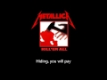 Metallica - Seek and Destroy (Lyrics)