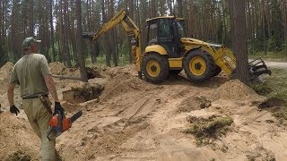 ПРИШЛОСЬ ВАЛИТЬ ДЕРЕВЬЯ, ЧТОБЫ ДОСТАТЬ ИХ ИЗ ПОД ЗЕМЛИ ПРИШЛОСЬ ВАЛИТЬ ДЕРЕВЬЯ, ЧТОБЫ ДОСТАТЬ ИХ ИЗ ПОД ЗЕМЛИ